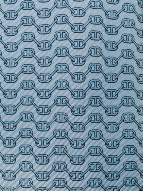 Hermes blue patterns